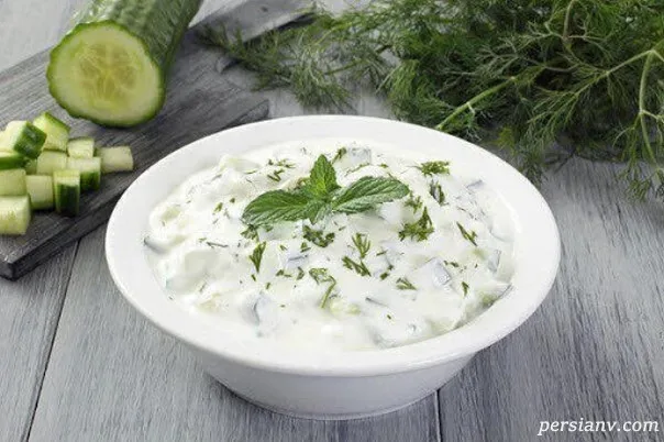 ماست و خیار | Yogurt & cucumber