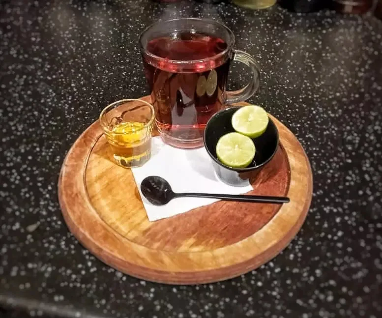 چای لیمو عسل | lime and honey Tea