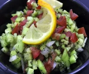 سالاد شیرازی |  shirazi salad