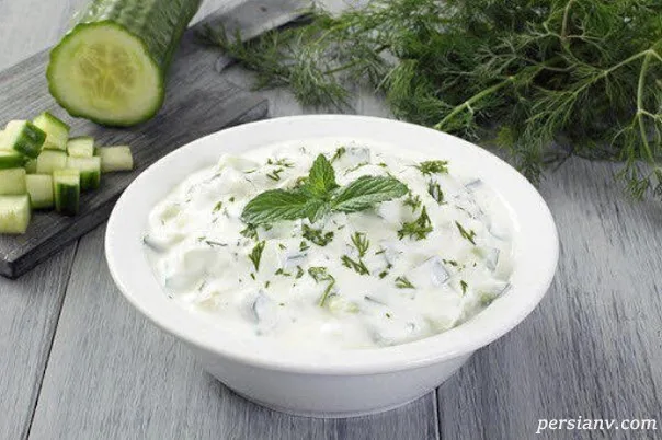ماست و خیار | Yogurt & cucumber