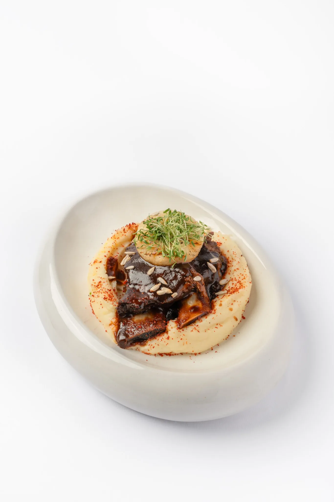 Short ribs with mashed potato