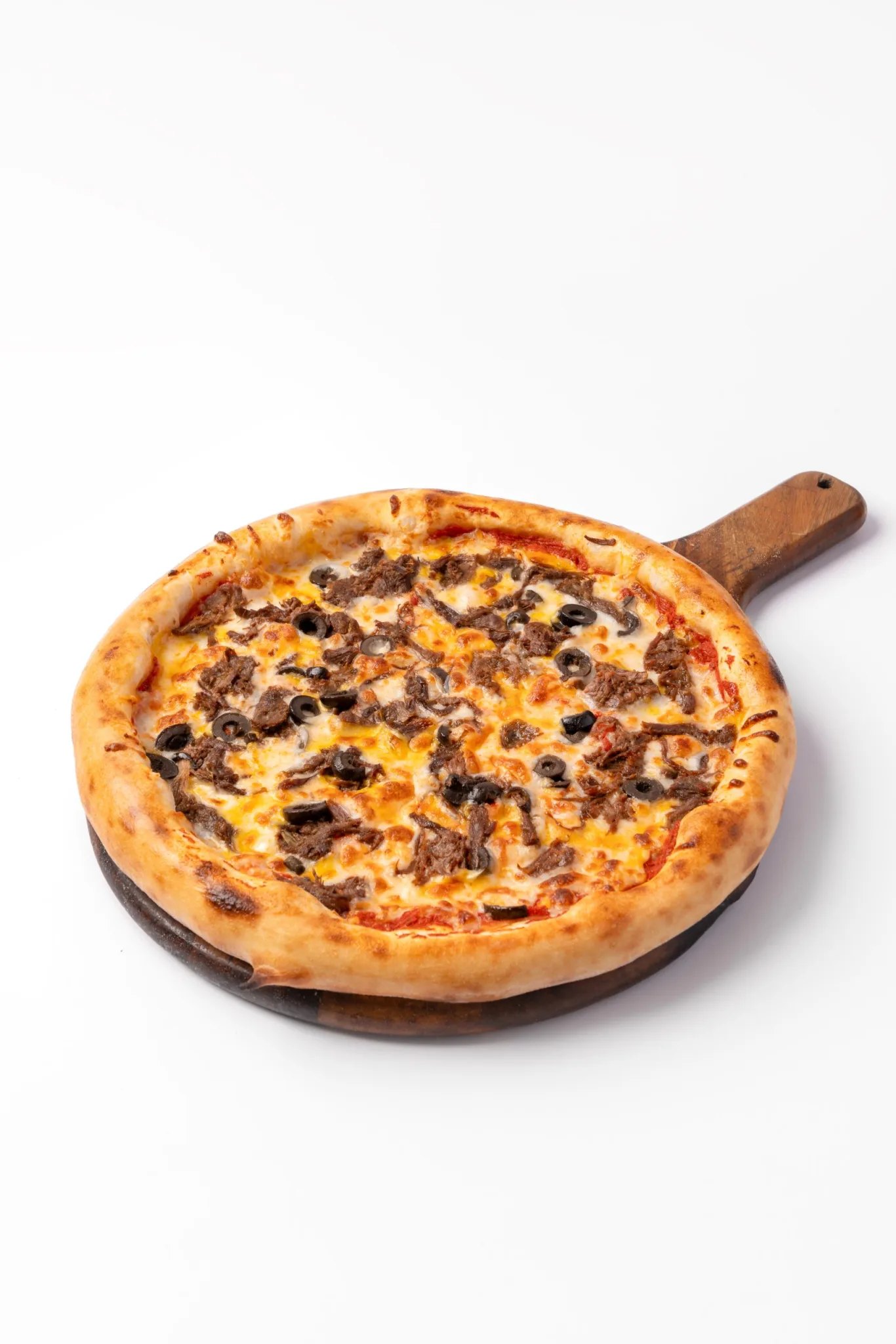 pulled beef pizza