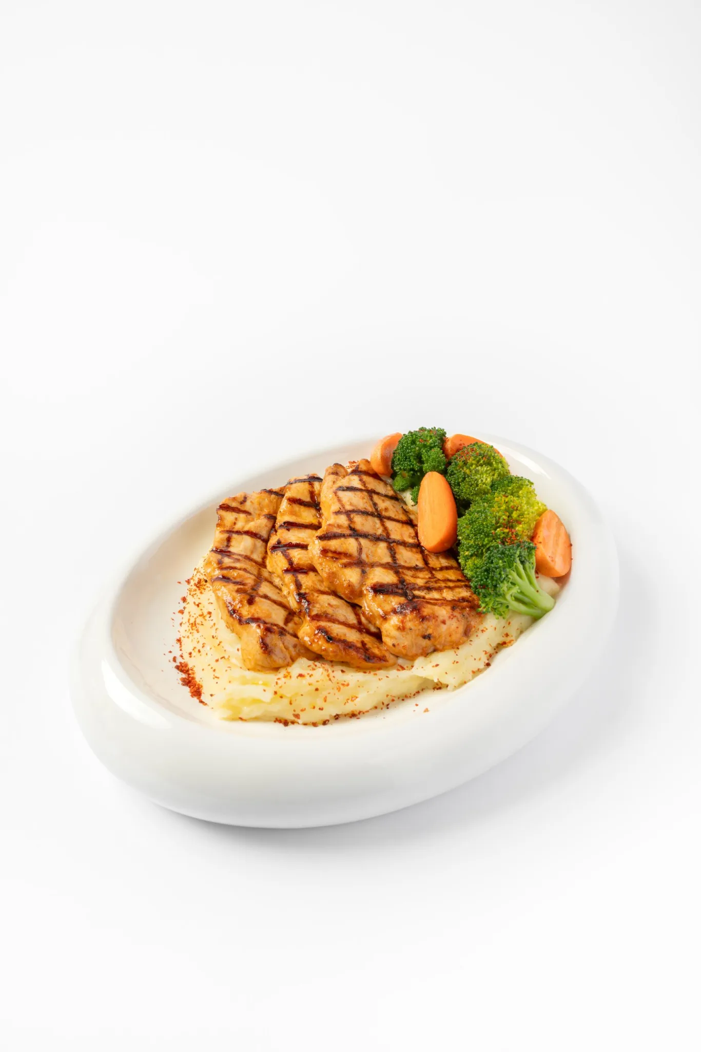 Grill chicken steak