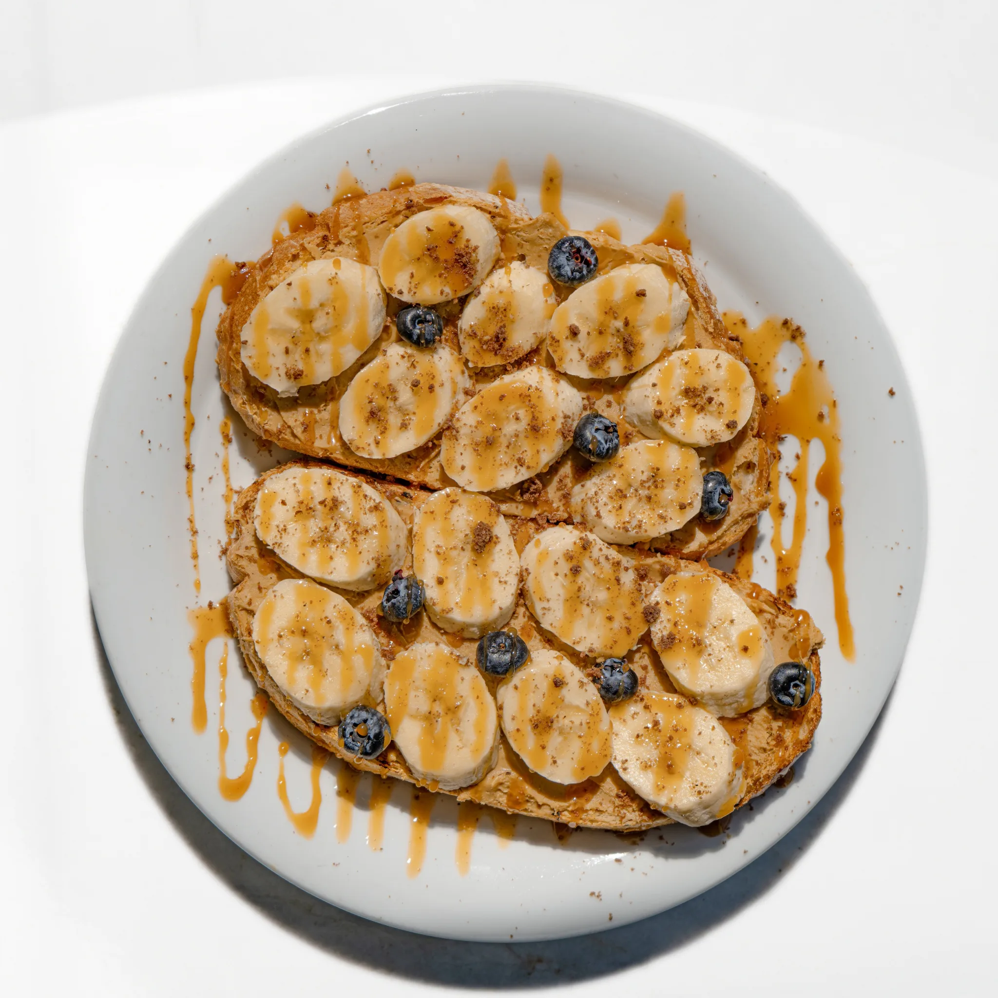 Creamy Biscuit & Banana Toasts
