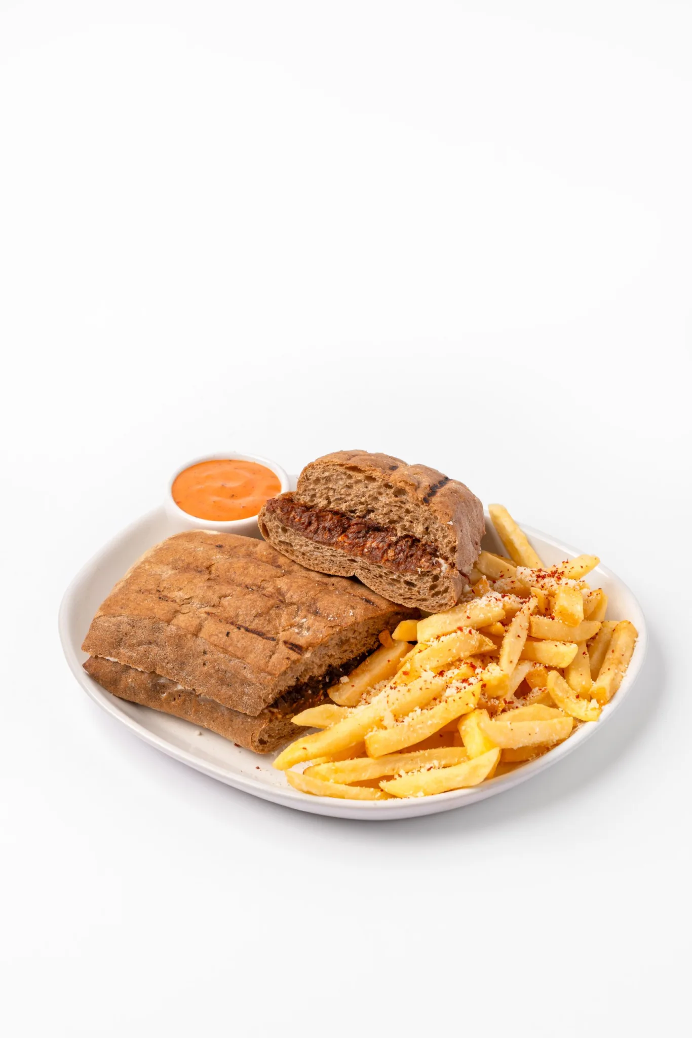pulled beef bbg sandwich