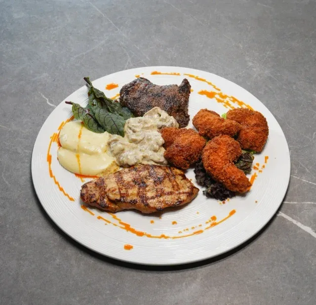 تِریو استیک / surf & turf