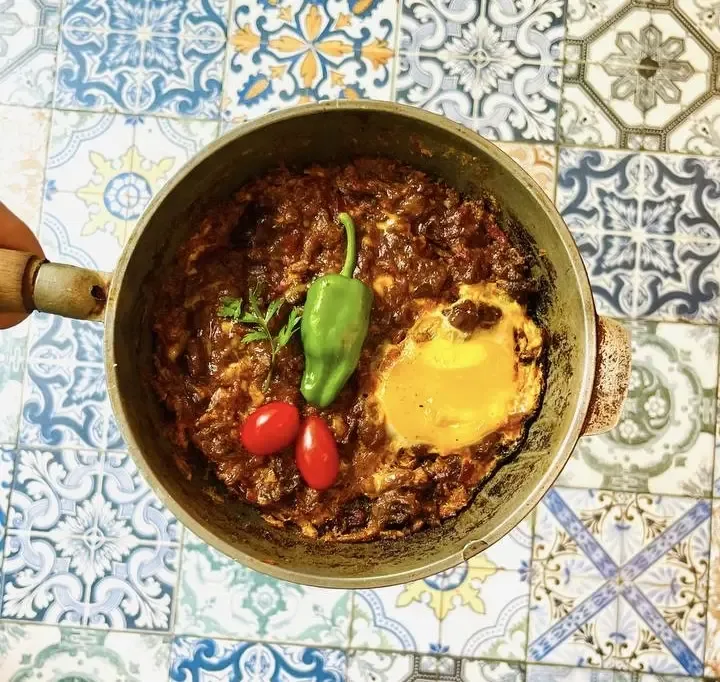 املت واویشکا و گوشت