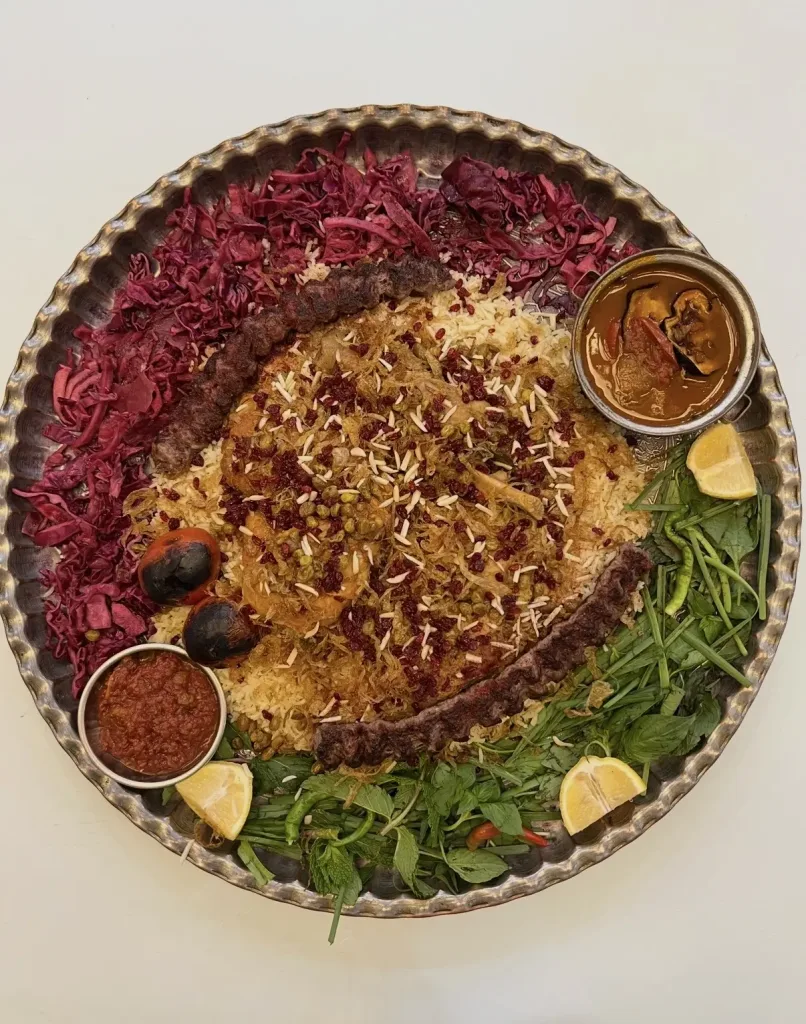 سینی مخصوص/دجاج (4نفره)