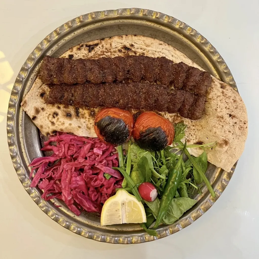 كباب محشى ( دو سيخ)