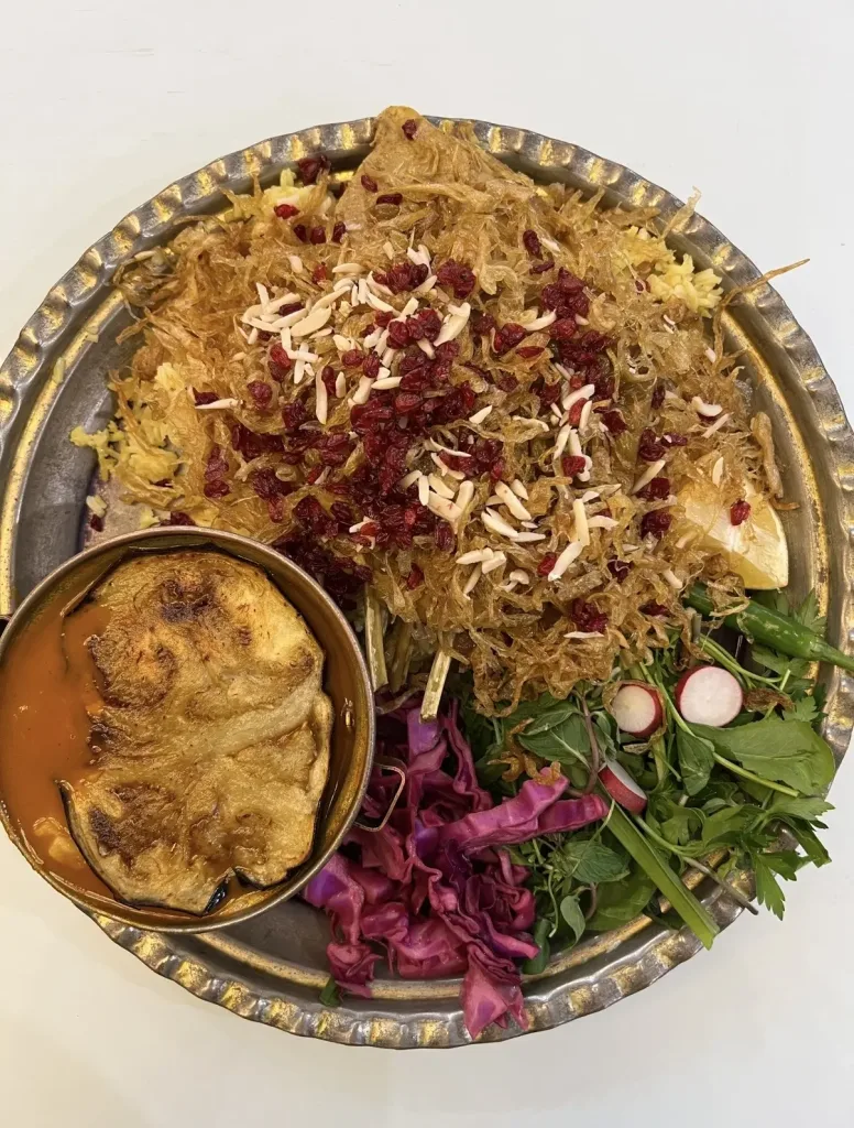 مقلوبه باذنجان/دنده
