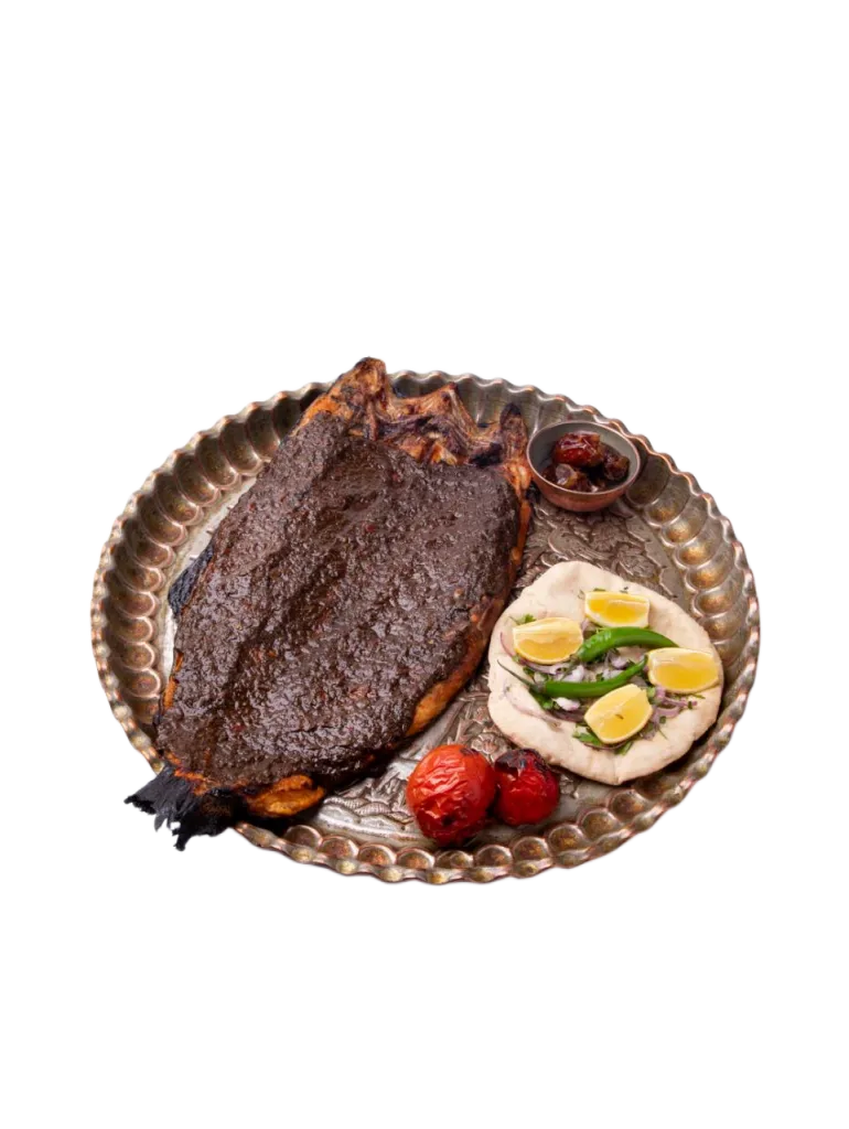 ماهی کبابی با حشو