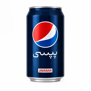 نوشابه قوطی پپسی