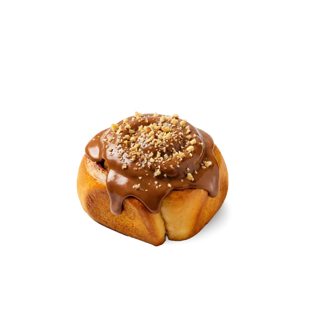 رول شکلات فندق