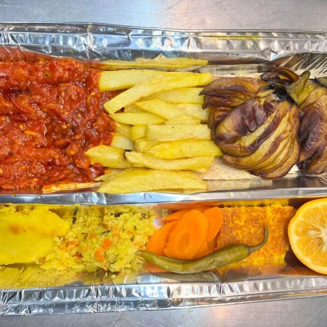 خوراک گوجه بادمجان