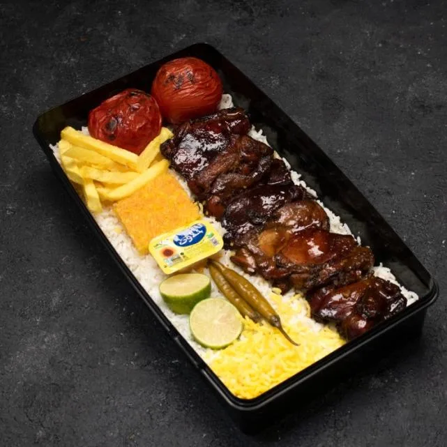 چلو جوجه کباب فسنجانی