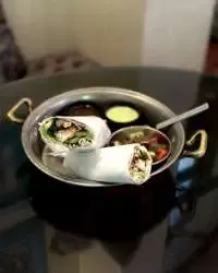 رول مرغ کبابی تندوری